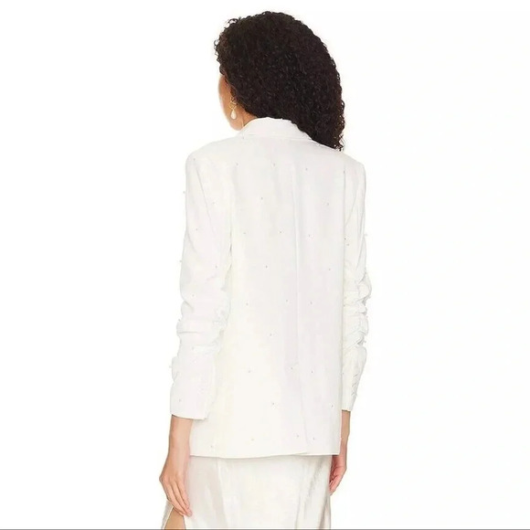 Generation Love Nadia Pearl Blazer in White, NWT - Picture 2 of 10